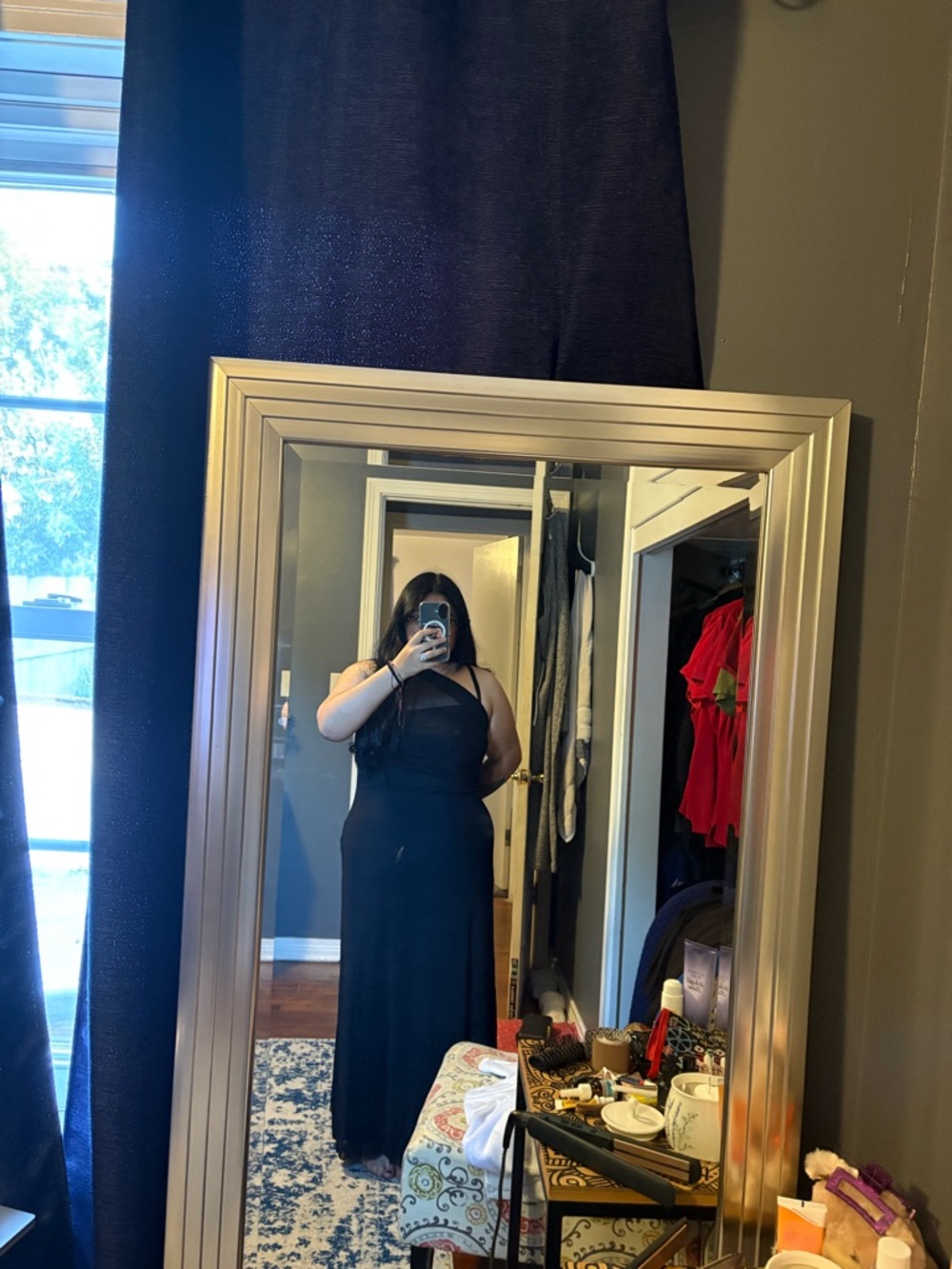 Black Maxi Dress - Sleeveless